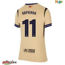 Camiseta Barcelona Raphinha Belloli #11 Visitante Equipación para mujer 2025-26 manga corta
